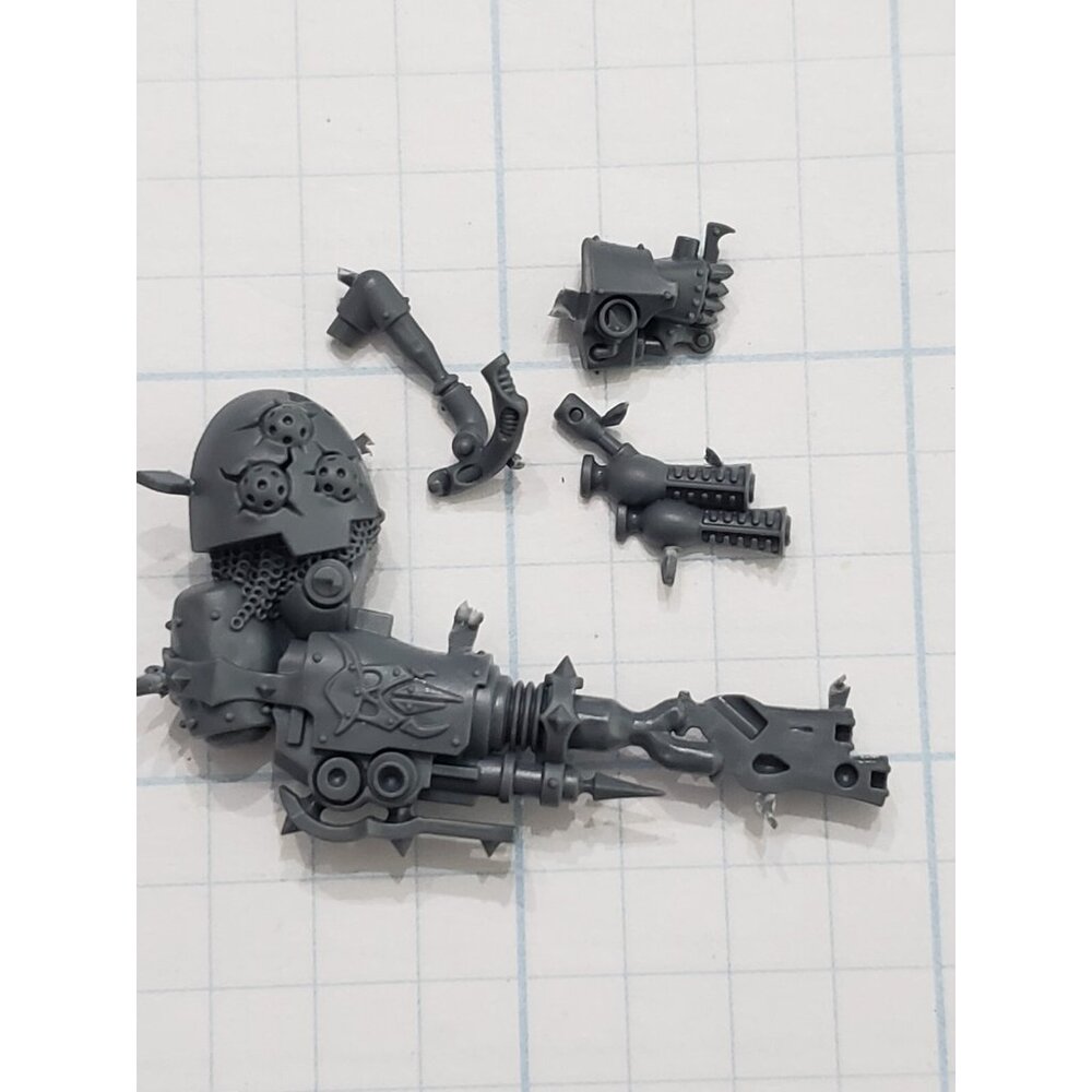 Warhammer 40k Death Guard Bits Lord of Virulence Terminator Plague Spewer w Hand